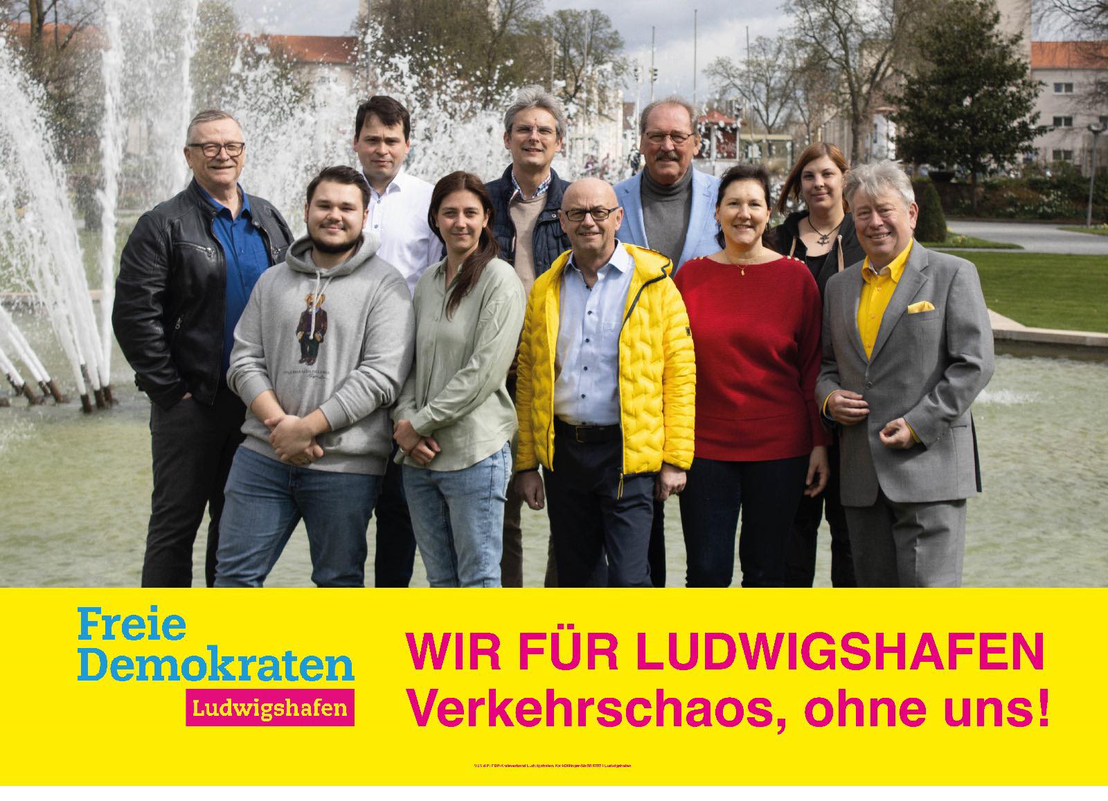 FDP-Ludwigshafen - Spitzenkandidaten und Ortsvorsteherkandidaten