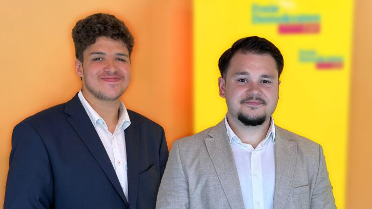 David Helmling, 22 Jahre & Anes Avdic, 24 Jahre alt